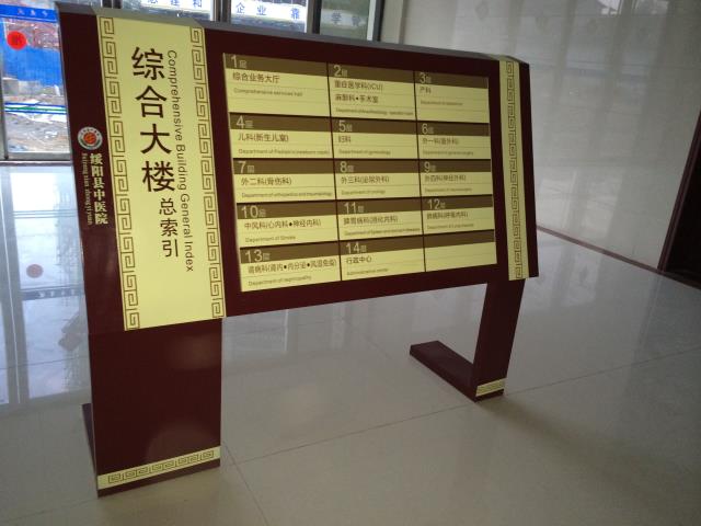 貴陽醫院標識系統